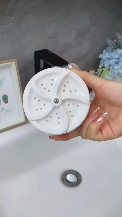Portable Mini Washing Machine Ultrasonic Turbine Washer